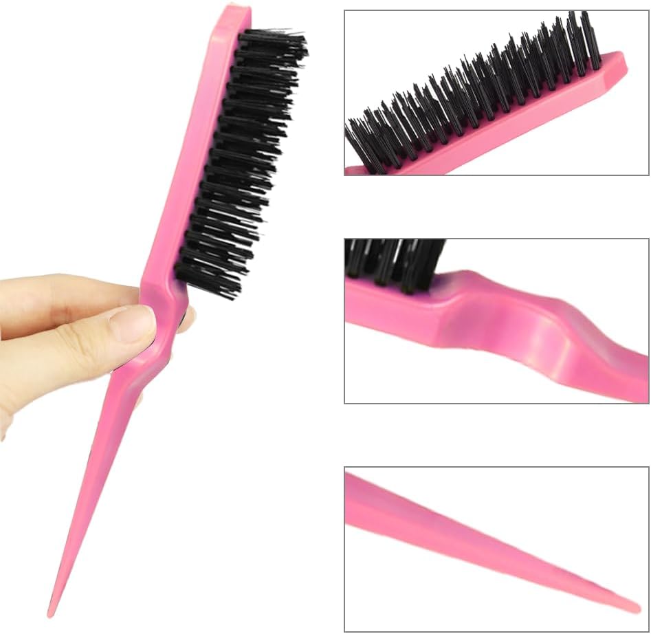 Set complet de 6 pièces pour les passionnés de coiffure : brosses et peignes pour un style impeccable – Image 3