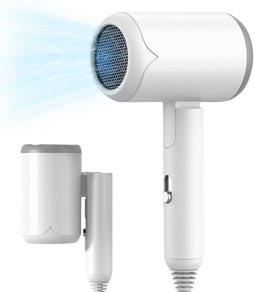 Sèche cheveux pliable 1200W : l'allié idéal pour votre famille en voyage ou au salon – Image 8