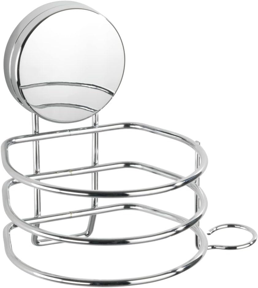 Support sèche-cheveux mural Osimo : idéal pour les salles de bains modernes sans perçage   Fixation statique et design élégant pour un rangement pratique et sécurisé