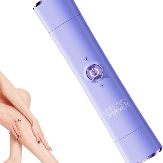 Rasoir Électrique Femme - Épilateur Ergonomique pour Peau Douce