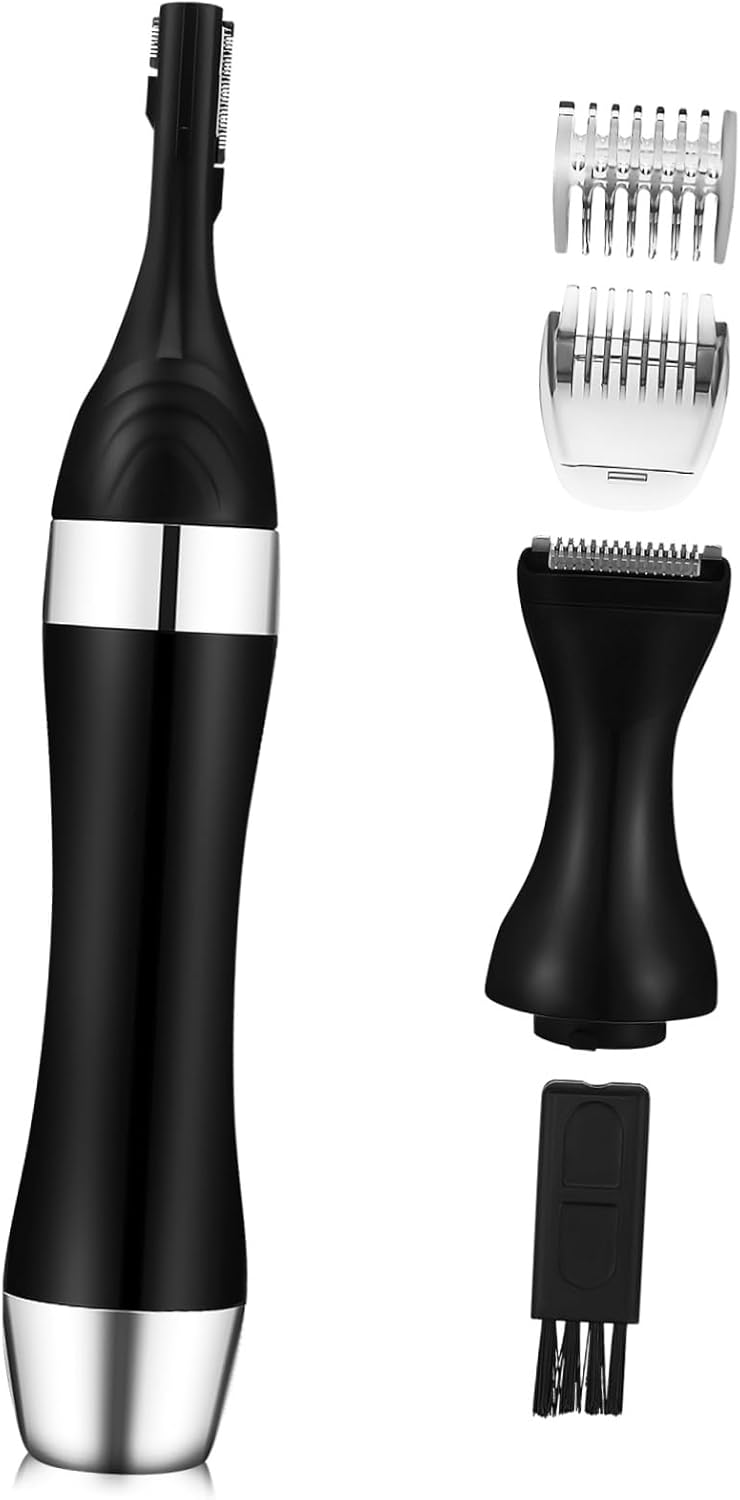 Tondeuse électrique à sourcils : épilateur de précision pour hommes, facile à utiliser et idéal pour un visage soigné