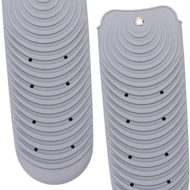 Sacs de rangement isolés : l'organisateur idéal pour les accessoires de coiffure   Lot de 2 étuis de voyage pour fer à lisser et fer à friser, pratique et élégant