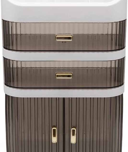 Organisateur de cosmétiques : la solution idéale pour un rangement élégant et pratique   Boîte de rangement multifonctionnelle pour un bureau ou une armoire toujours ordonnés
