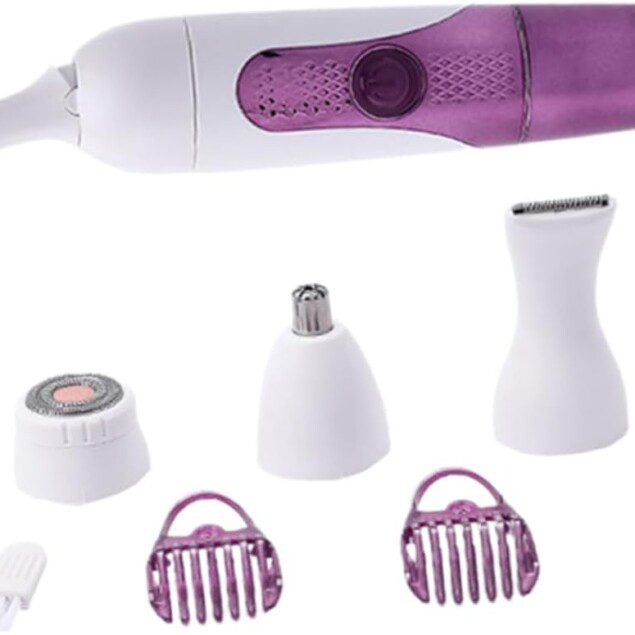 Tondeuse électrique à sourcils : l'épilateur de précision idéal pour un visage impeccable Rasoir inoxydable pour poils de nez et oreilles, design ergonomique sans pile