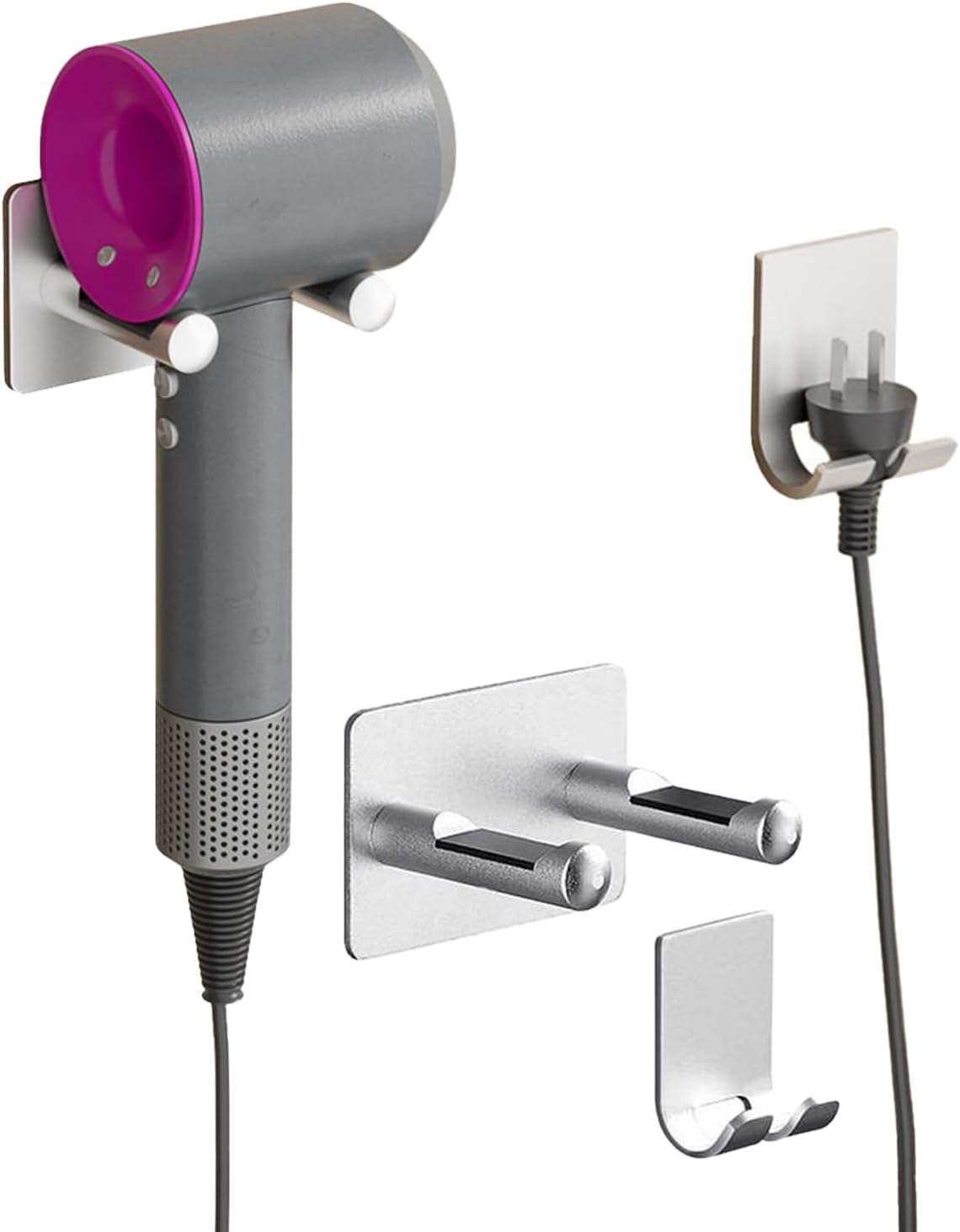 Support mural pour sèche-cheveux : un rangement élégant et pratique pour votre salle de bain