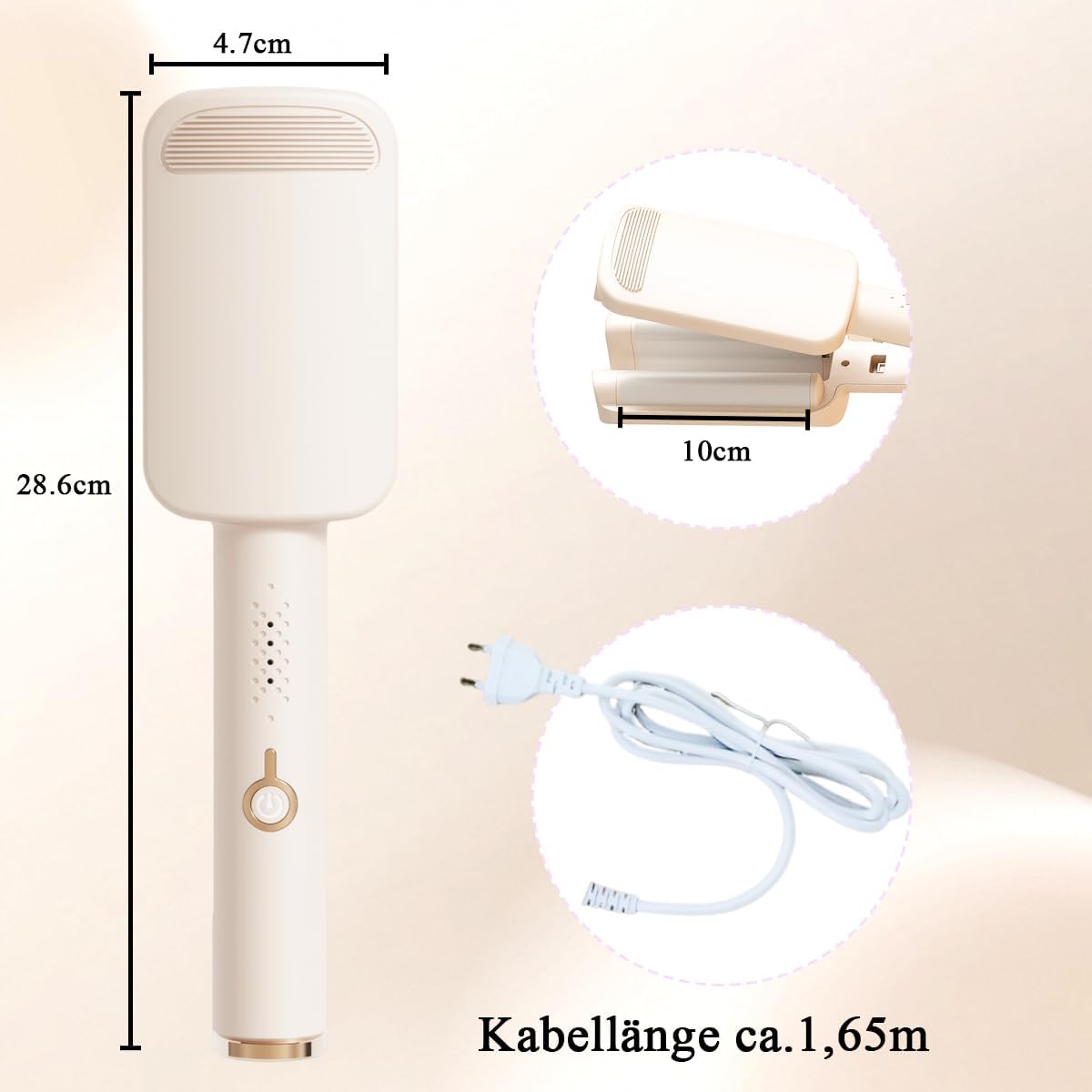 Lisseur Wavy 32mm : le fer à onduler parfait pour des cheveux longs ou courts aux mermaid waves irrésistibles – Image 2