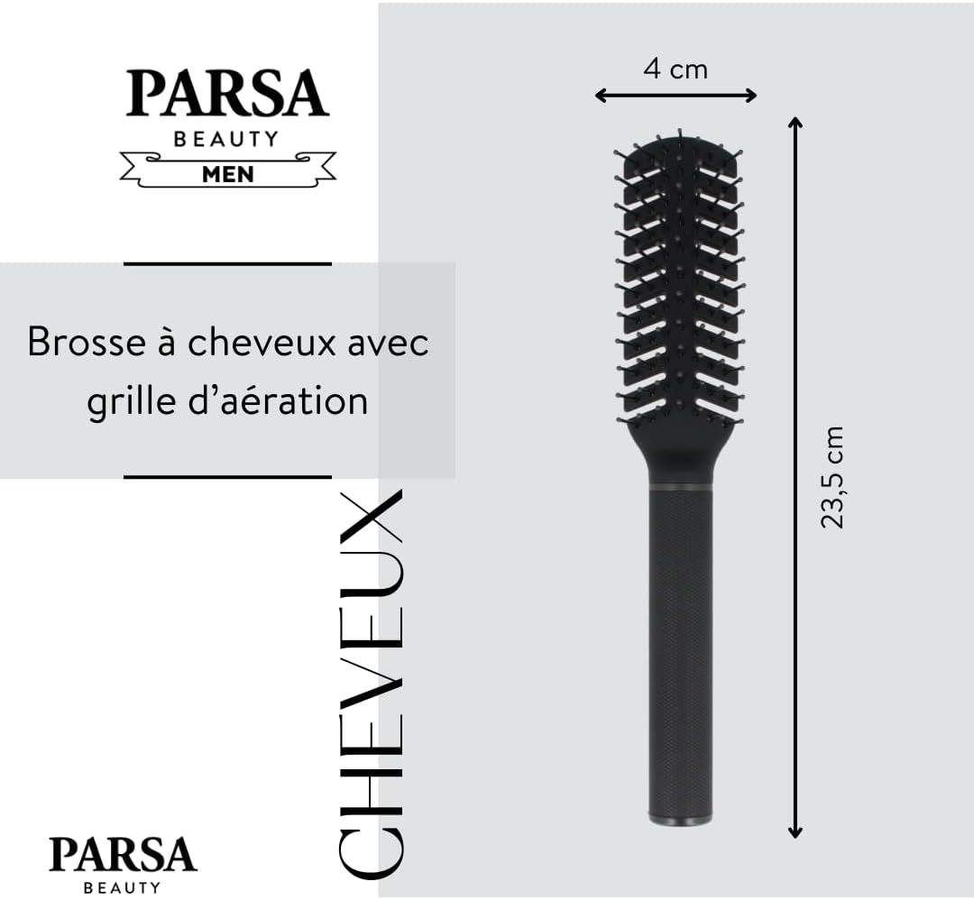 Brosse sèche-cheveux antistatique professionnelle : l'outil incontournable pour hommes à la recherche d'un style parfait – Image 2