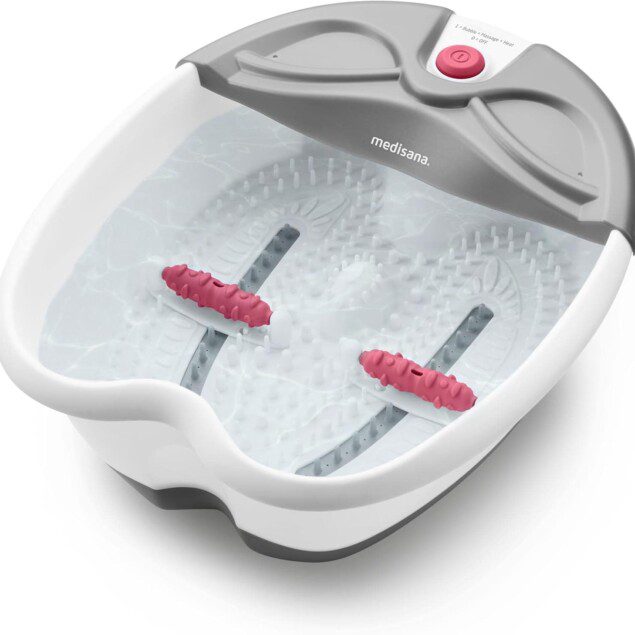 Bain de pieds bouillonnant électrique : confort et détente pour grands pieds