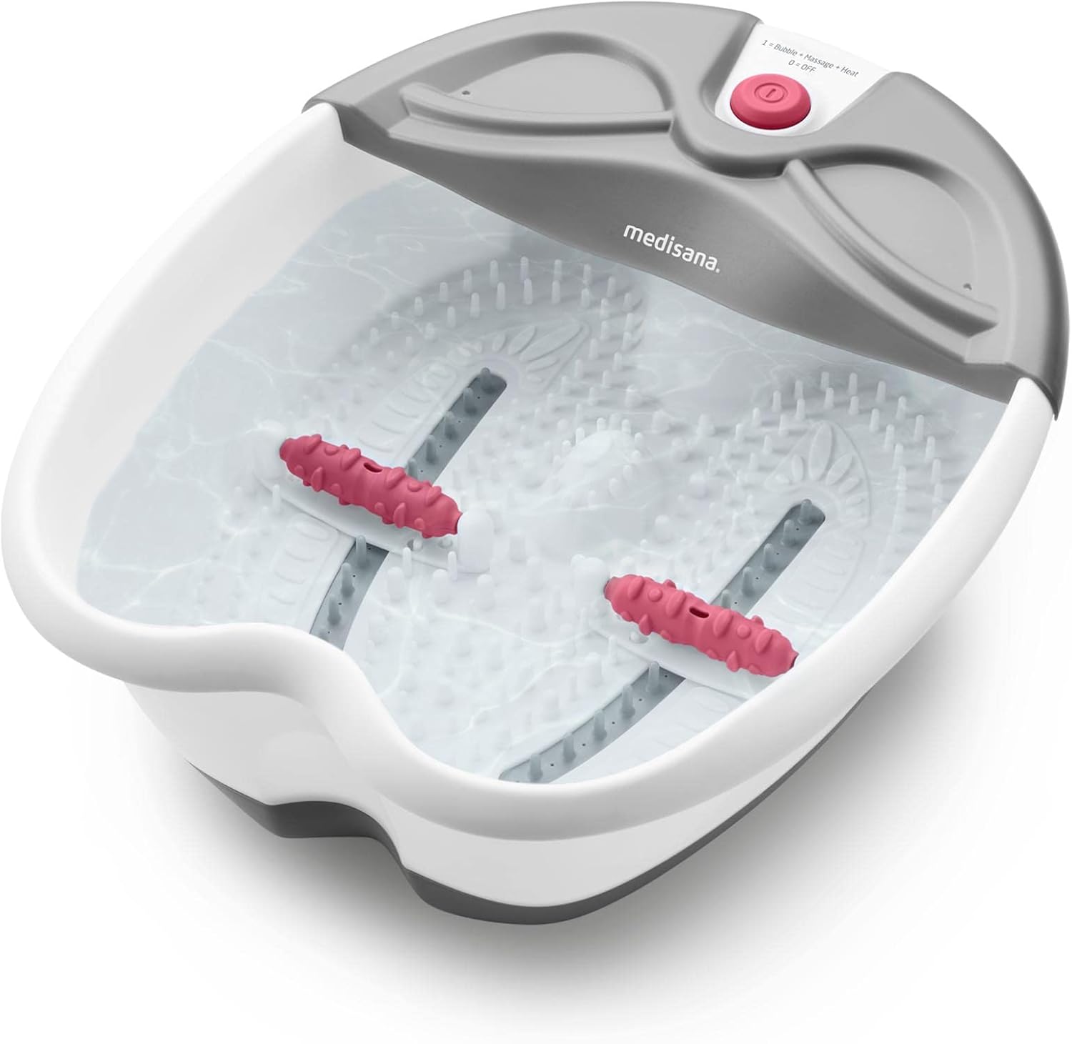 Bain de pieds bouillonnant électrique : confort et détente pour grands pieds