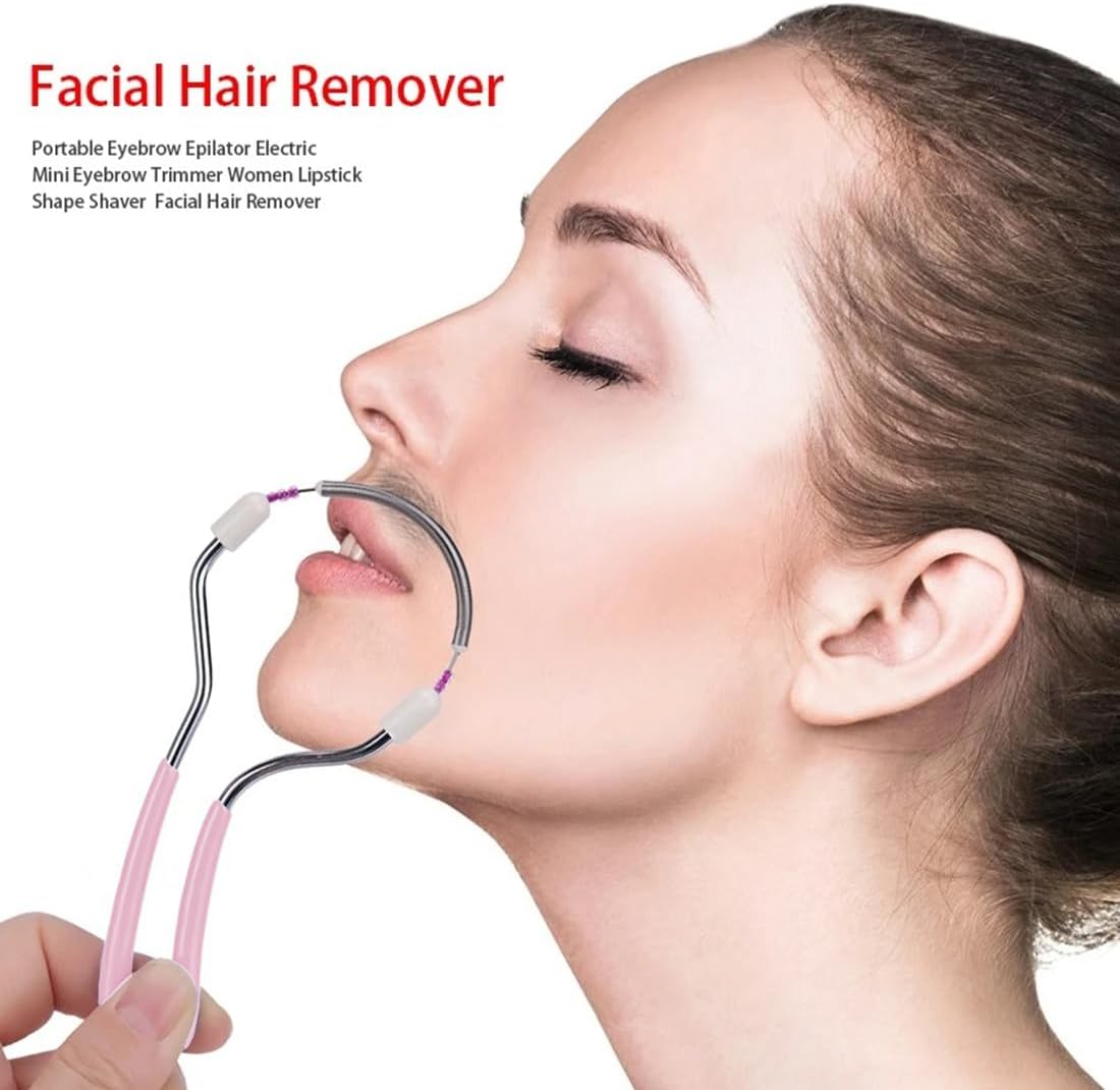 Épilateur professionnel en acier inoxydable : 4 pièces pour femmes, idéal pour le visage – Image 6