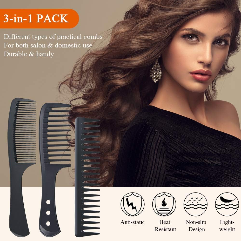 Peigne Antistatique et Résistant pour Cheveux Bouclés – Image 3