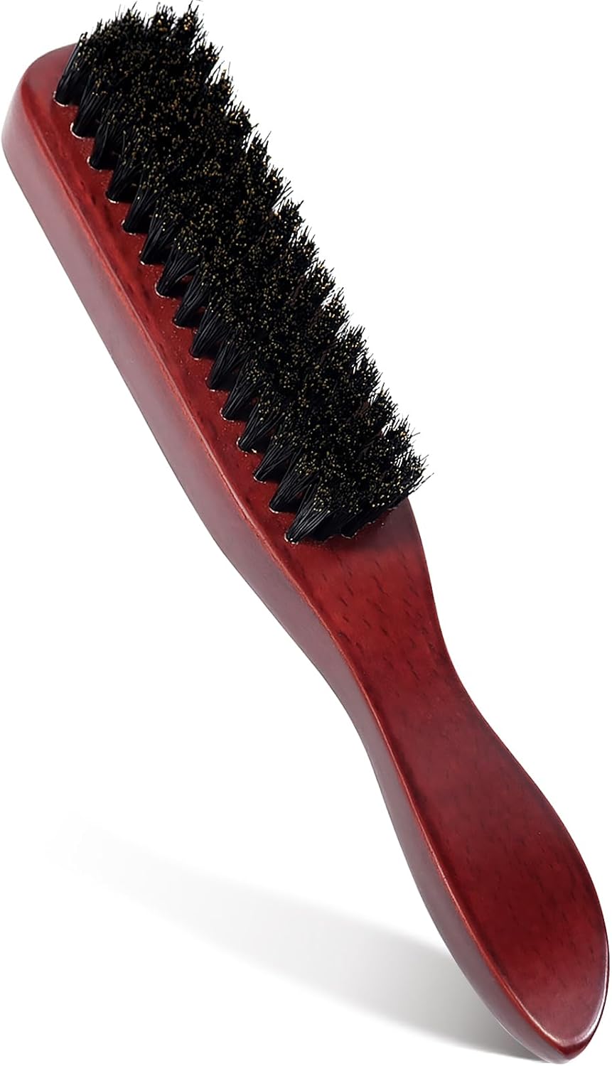 Brosse poils sanglier : l'outil idéal pour démêler et coiffer les cheveux épais, ondulés ou abîmés chez les femmes, hommes et enfants