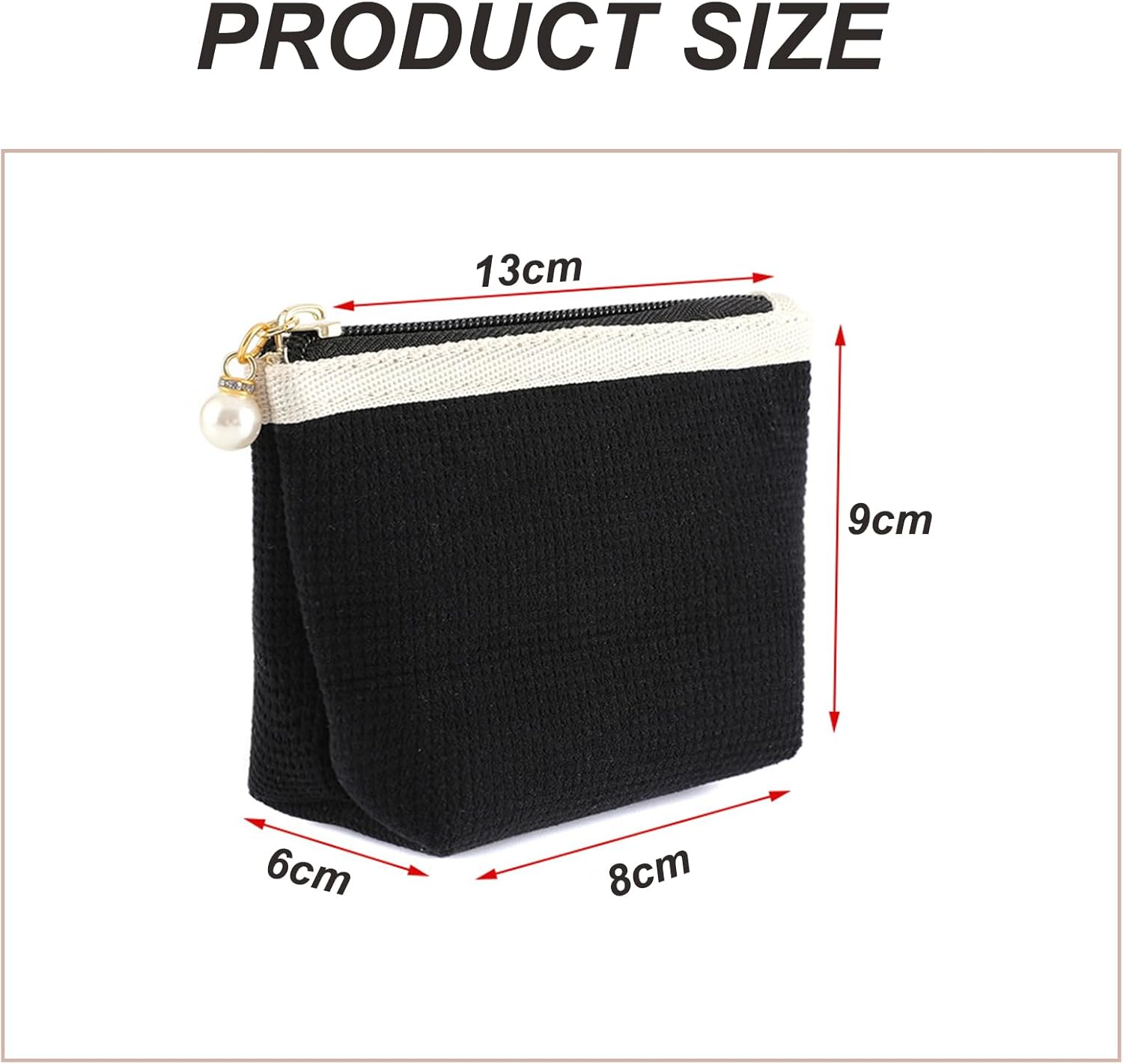 Mini pochette maquillage pour femmes : élégance et praticité au quotidien – Image 2
