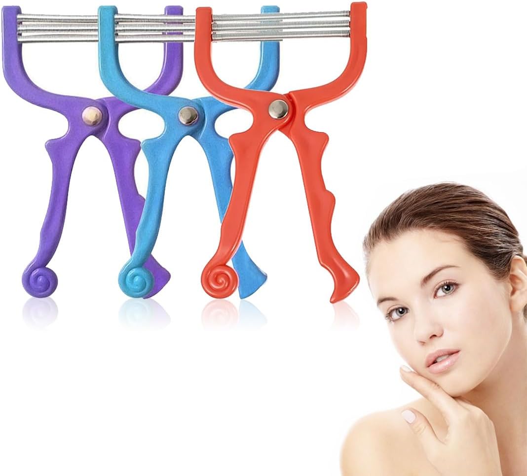Épilateur visage 3 pièces : beauté et douceur pour un printemps radieux