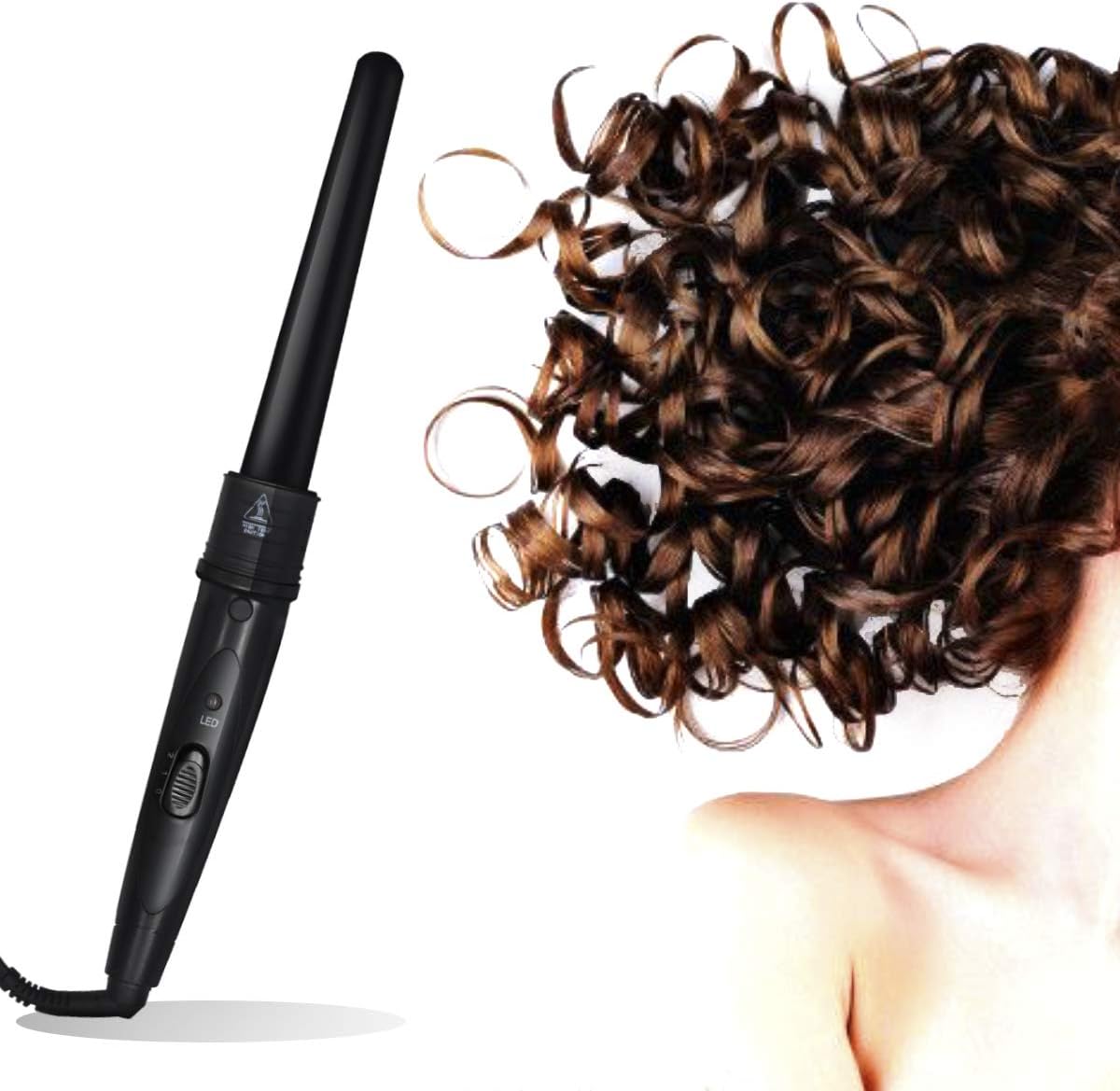 Fer à boucler céramique 6 en 1 : l’outil professionnel pour des boucles sublime entre 80℃ et 230℃ – Image 5