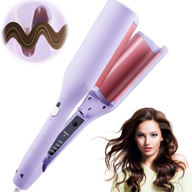 Fer à onduler 32 mm : créez des beach waves parfaites pour tous types de cheveux