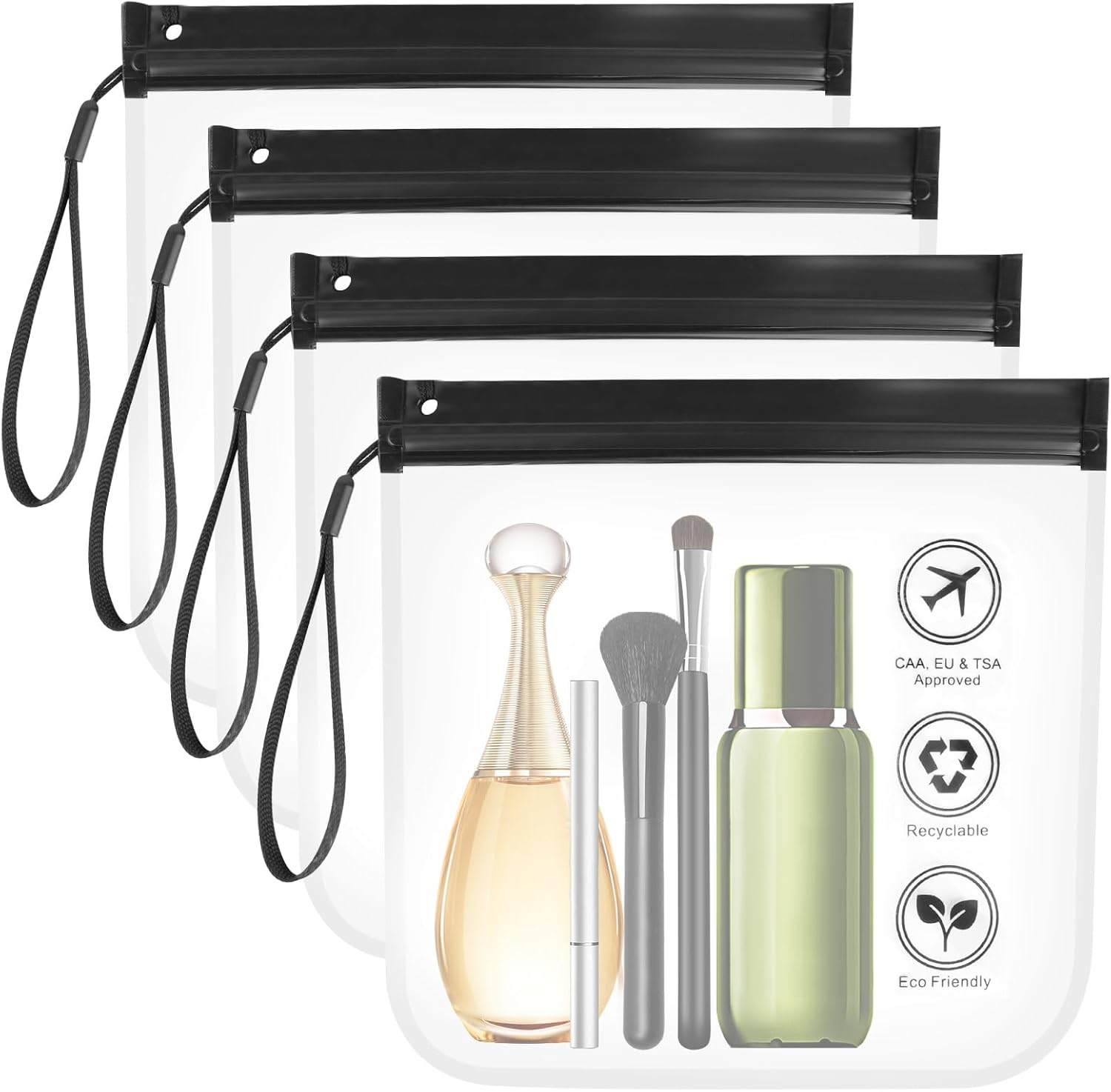 Trousse de toilette transparente pour femmes : le kit de voyage idéal en cabine