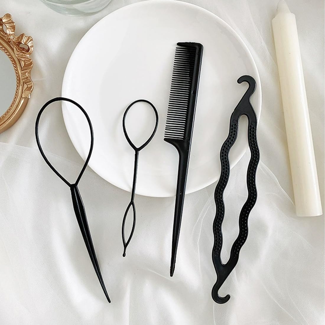 Outils Tressage: Styles Variés pour Débutantes et Enfants – Image 6