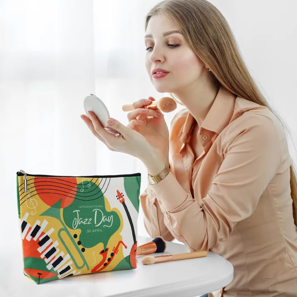 Pochette maquillage pour amateurs de musique : une trousse élégante pour festivals et concerts – Image 5