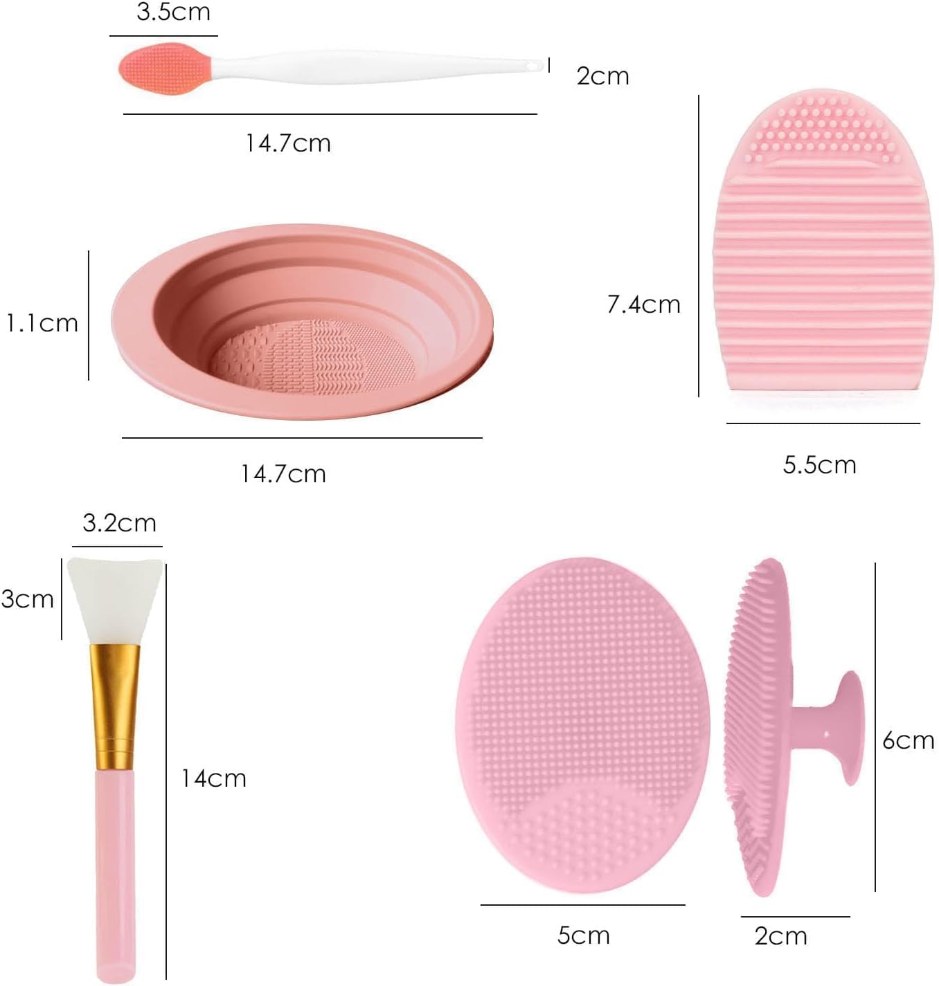 Pinceaux de maquillage professionnels : le kit complet de 24 pièces pour un teint parfait Idéal pour les passionnées de beauté et les professionnelles en quête de précision – Image 3