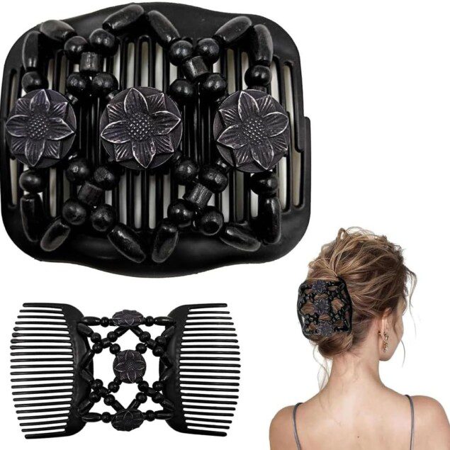 Peigne et clip extensible magique : l'accessoire incontournable pour les femmes aux cheveux parfaits