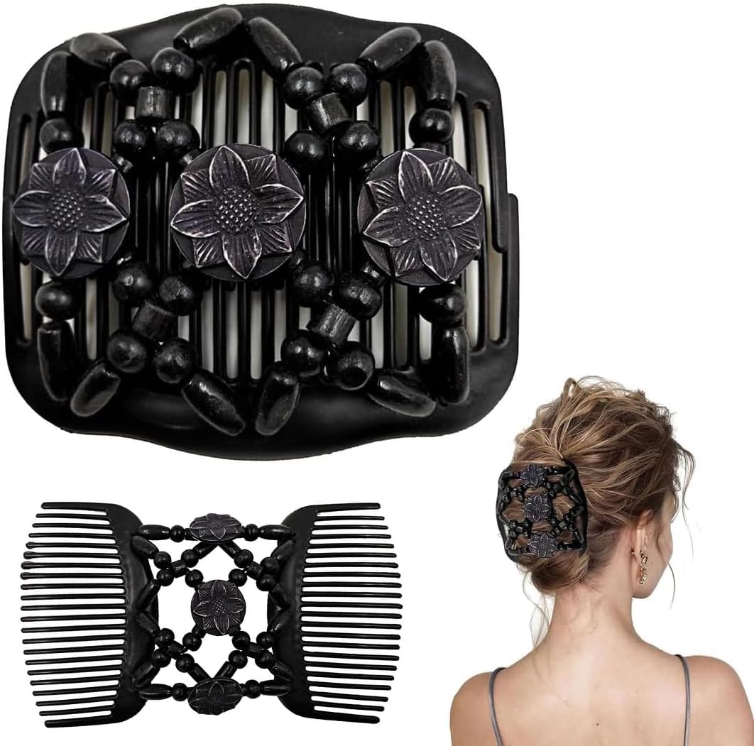 Peigne et clip extensible magique : l'accessoire incontournable pour les femmes aux cheveux parfaits