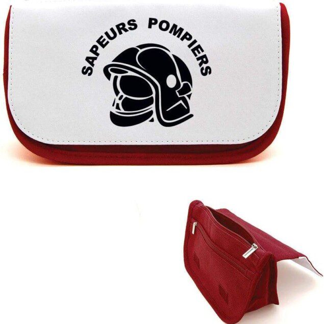 Trousse de beauté élégante pour pompiers : un étui pratique et stylé pour votre maquillage