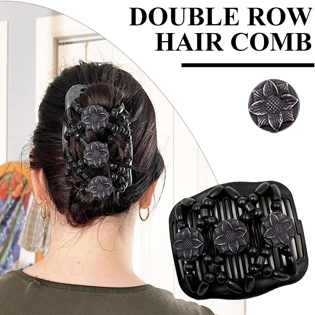 Peigne et clip extensible magique : l'accessoire incontournable pour les femmes aux cheveux parfaits – Image 2