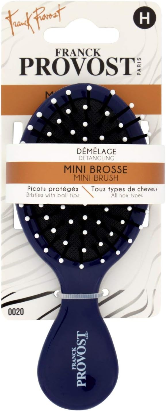 Mini brosse à picots en plastique protégés : l’accessoire idéal pour les cheveux délicats