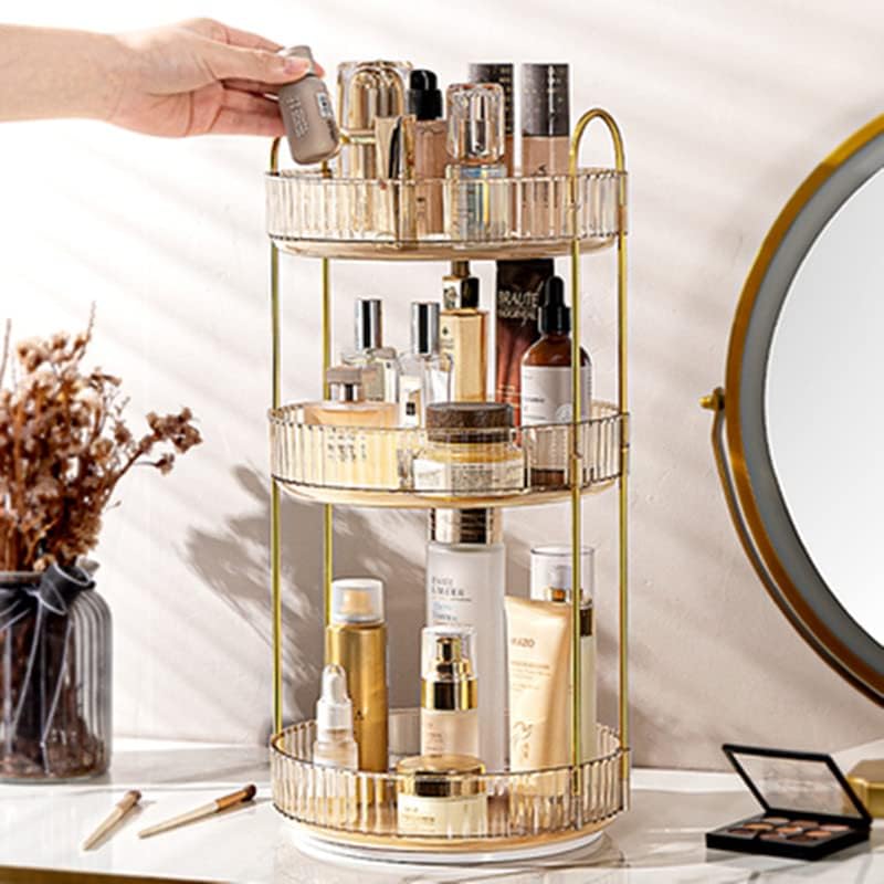 Organisateur de maquillage rotatif 360° : le rangement idéal pour les passionnées de cosmétiques – Image 4