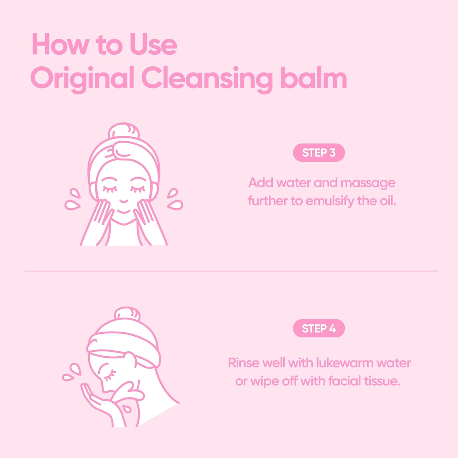 Baume nettoyant Clean it Zero : kit de démarrage pour les amateurs de soins coréens, démaquillage doux et hydratation optimale – Image 5