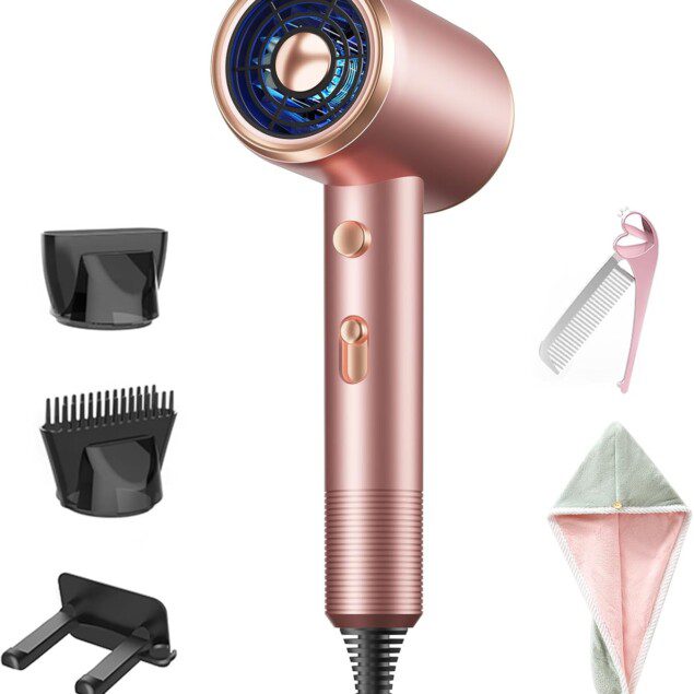 Sèche-cheveux ionique professionnel : l'allié parfait pour des cheveux brillants et soyeux
Découvrez le séchoir à cheveux au design élégant, avec 3 niveaux de chauffage et de vitesse, idéal pour un coiffage rapide et efficace. Parfait pour les amateurs de soins capillaires !