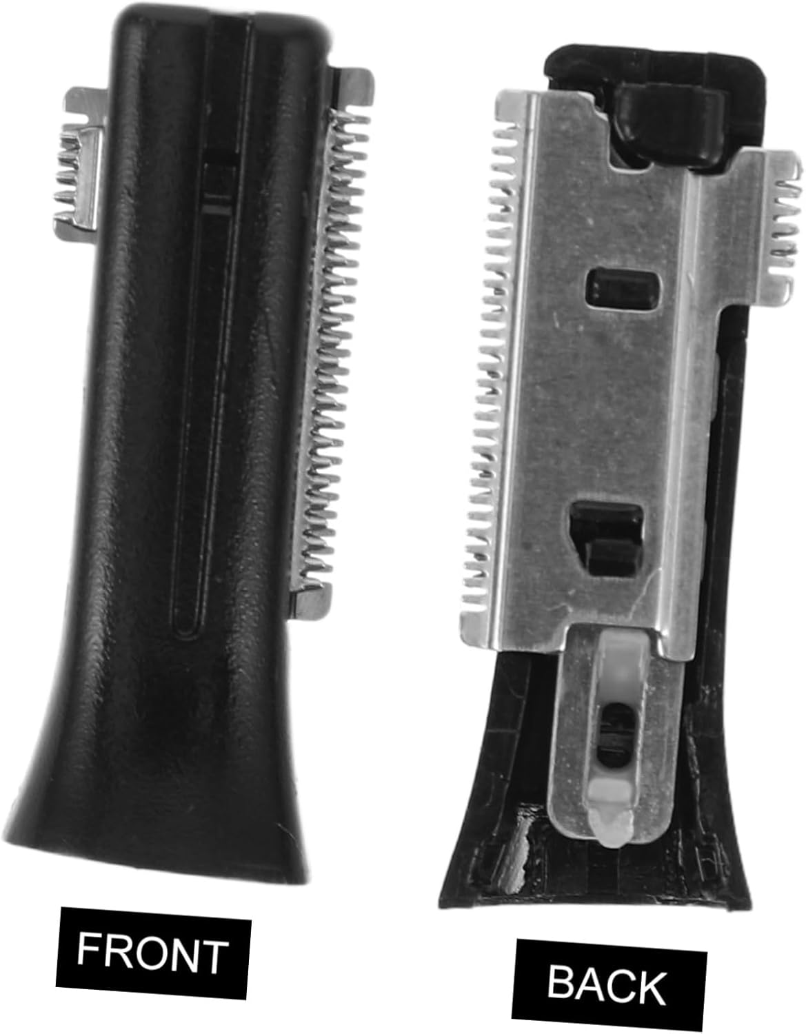 Accessoires de coupe des sourcils : 10 pièces pour une épilation précise et élégante Découvrez les lames de tondeuse à sourcils noires, idéales pour un soin personnel soigné – Image 9