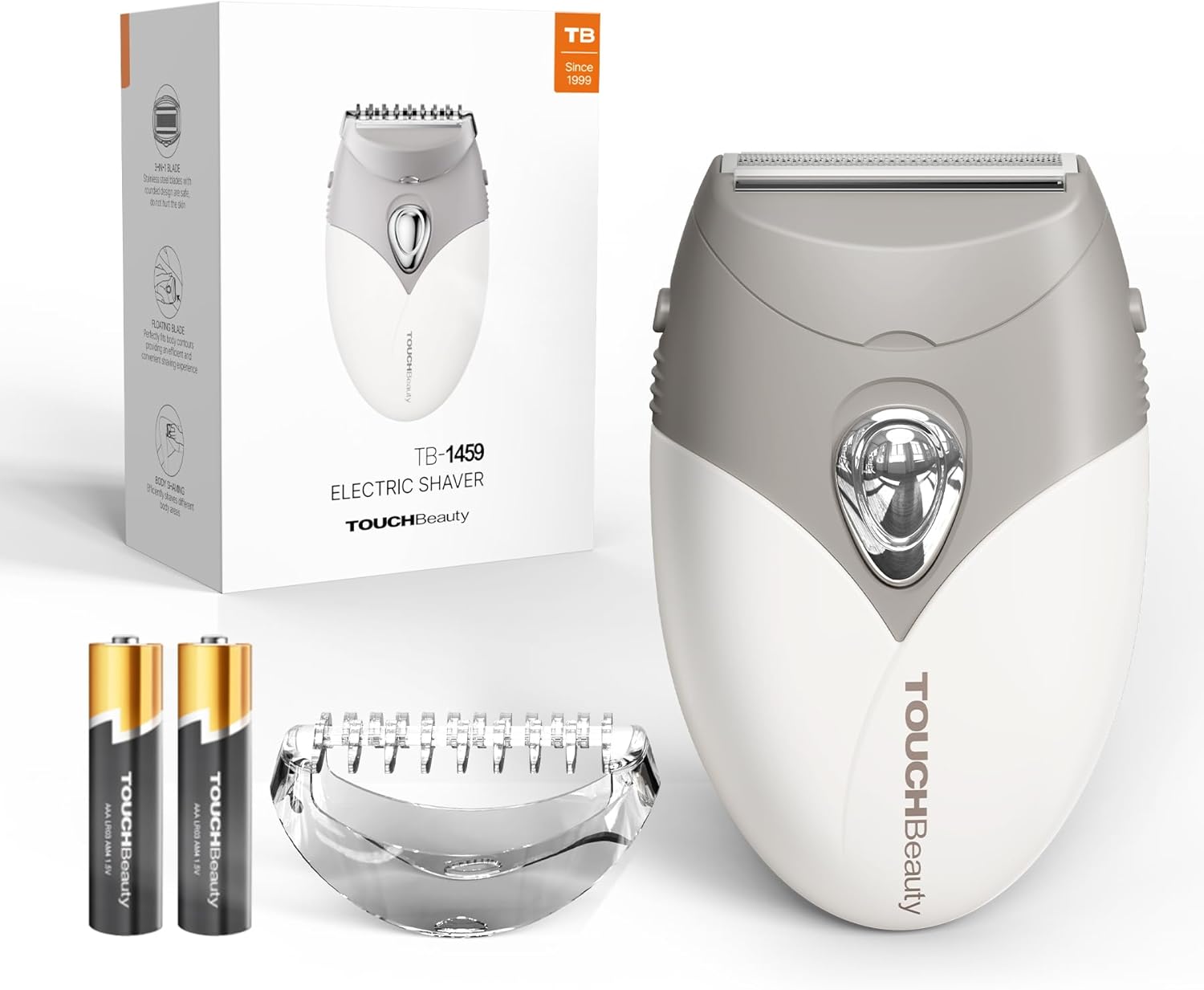 Rasoir Électrique TOUCHBeauty pour Femmes - Peau Douce et Soyeuse