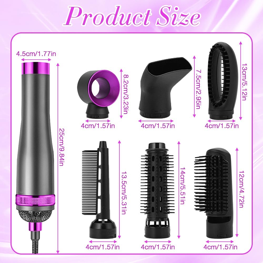 Coiffeur 6 En 1 : Volume, Boucles Et Lissage Parfait – Image 2