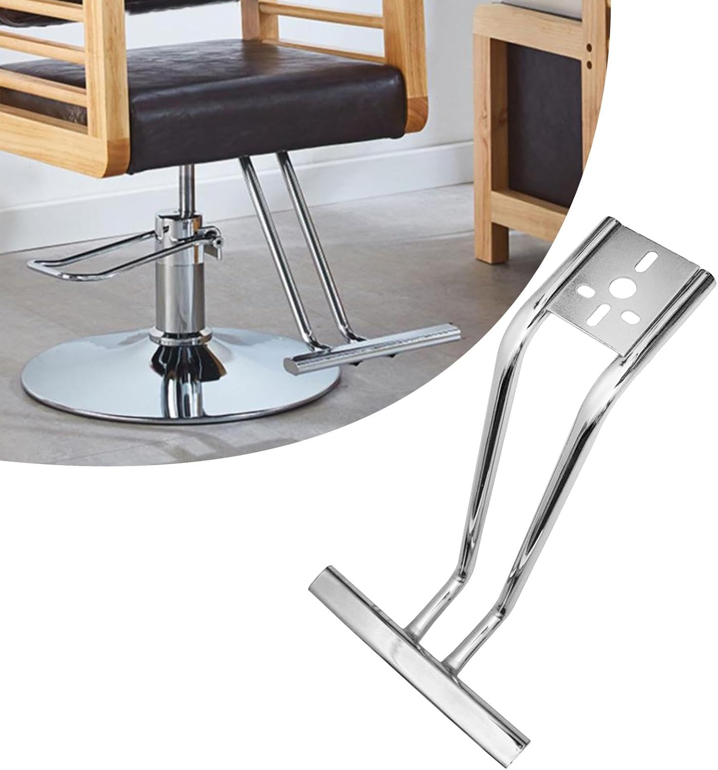 Pédale de chaise de salon : repose-pieds robuste pour un confort optimal en salon de coiffure – Image 3