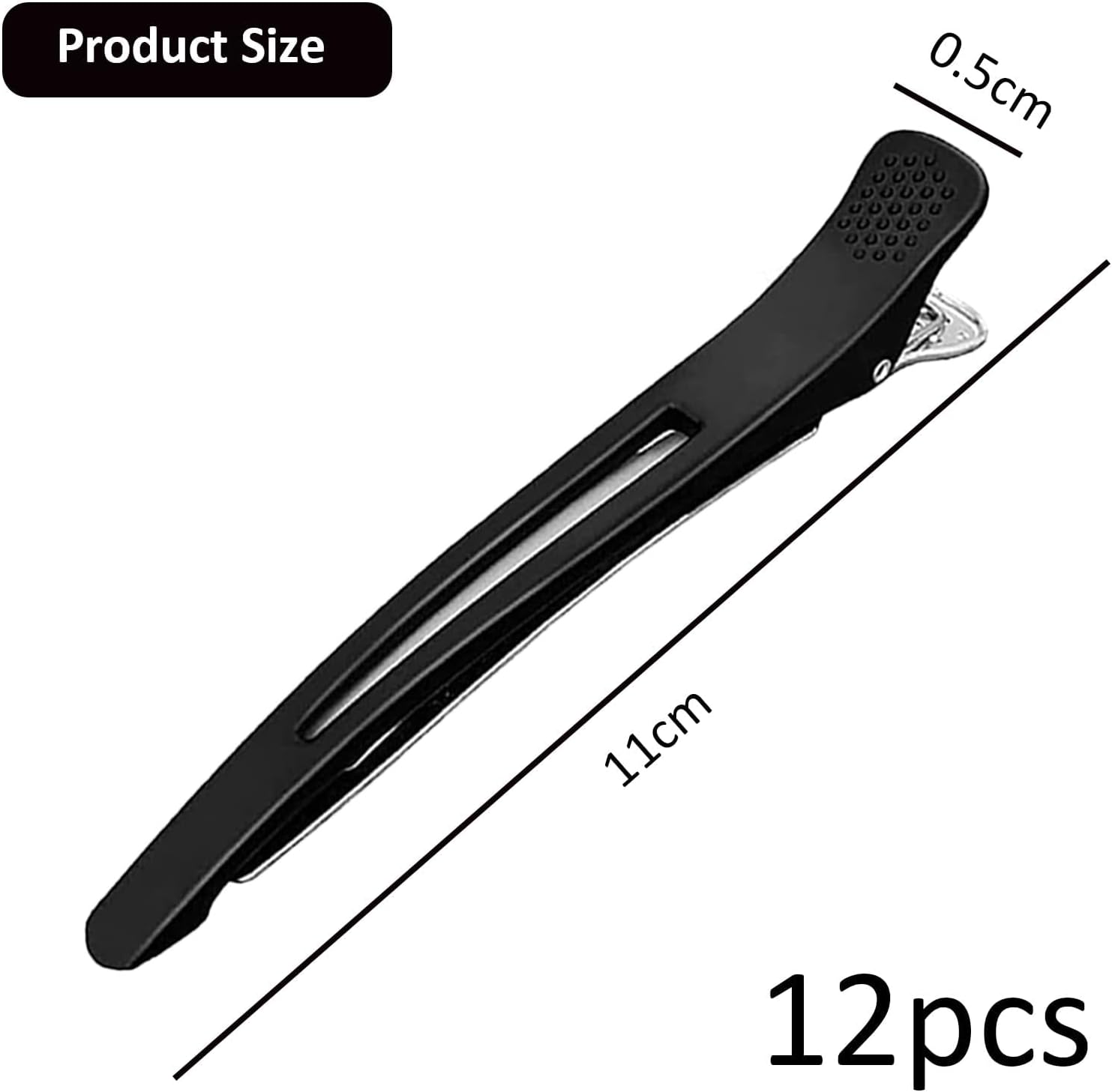 Pince crocodile professionnelle 12 pièces : l’accessoire indispensable pour coiffeurs et maquilleurs – Image 2