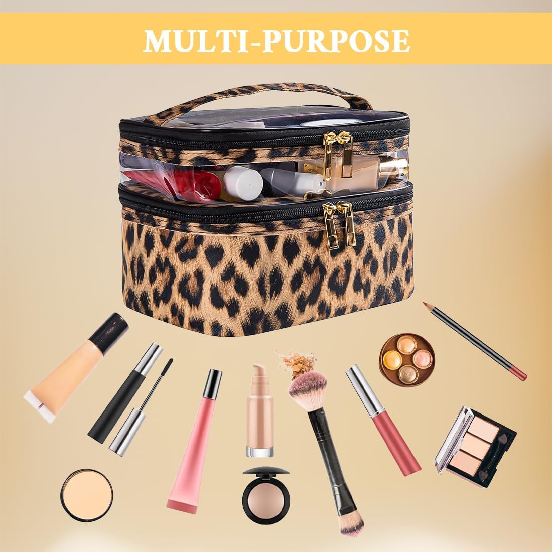 Trousse de toilette femme : l'organiseur cosmétique portable idéal pour vos voyages – Image 2