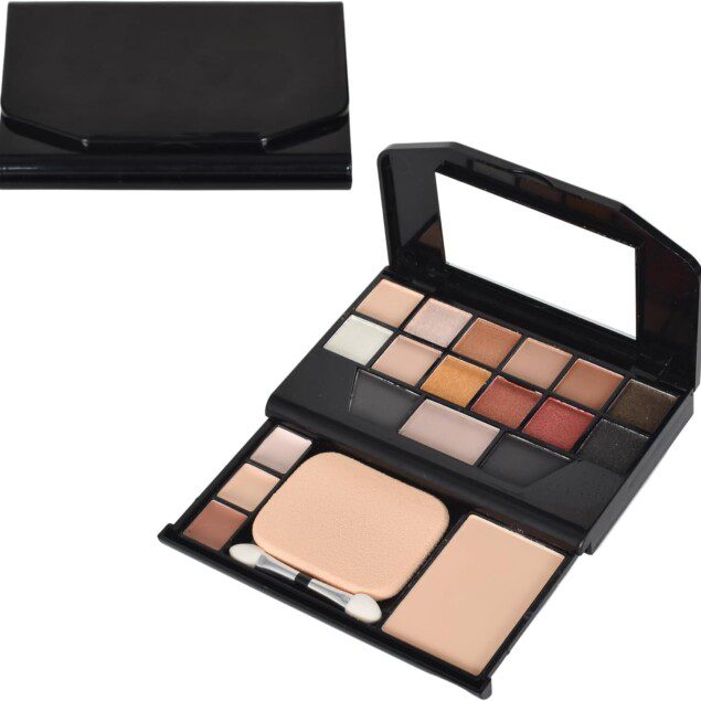Palette fard à paupières : 19 couleurs éclatantes pour un maquillage femme réussi