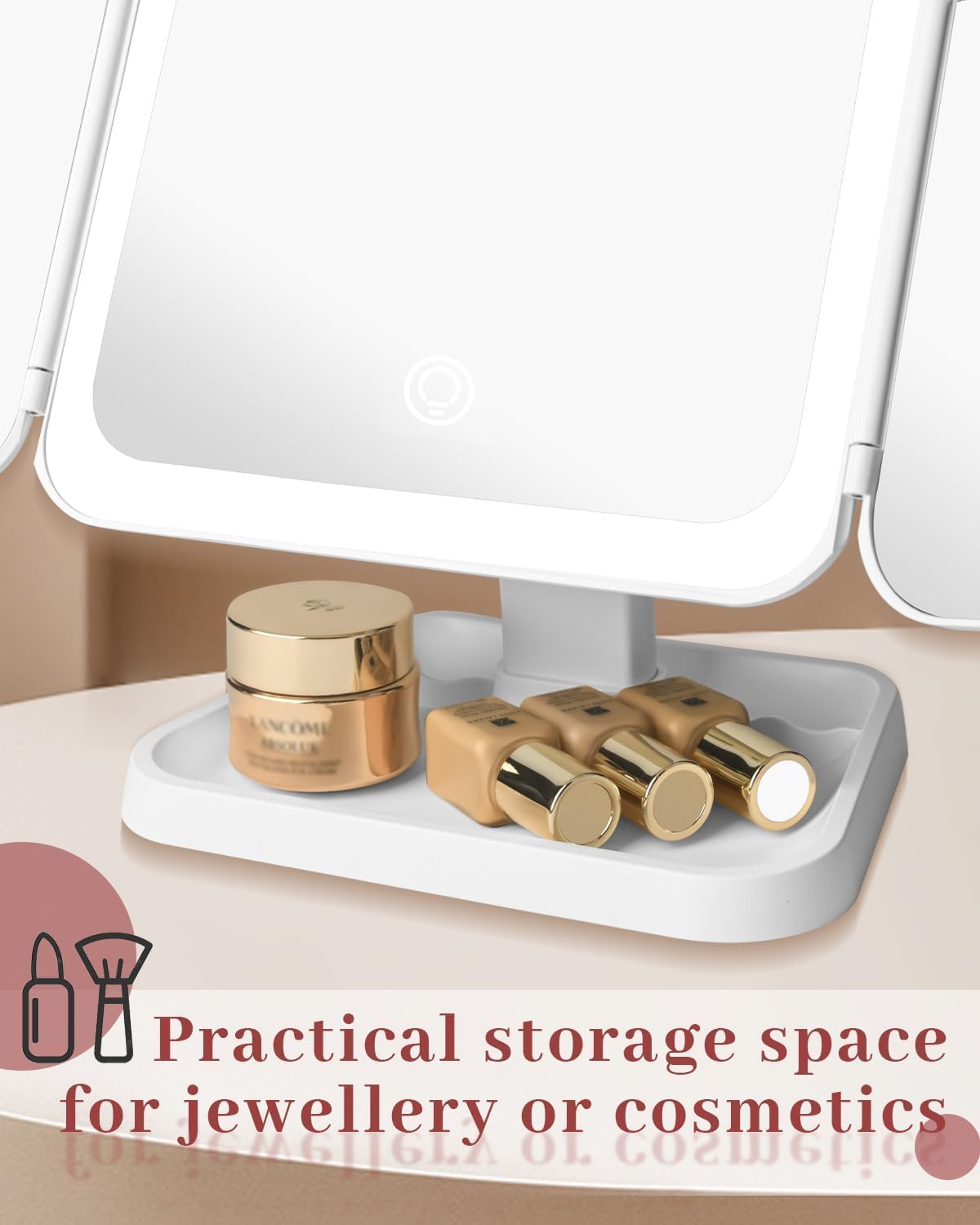 Miroir de Maquillage LED: Éclat et Précision Inégalés – Image 10