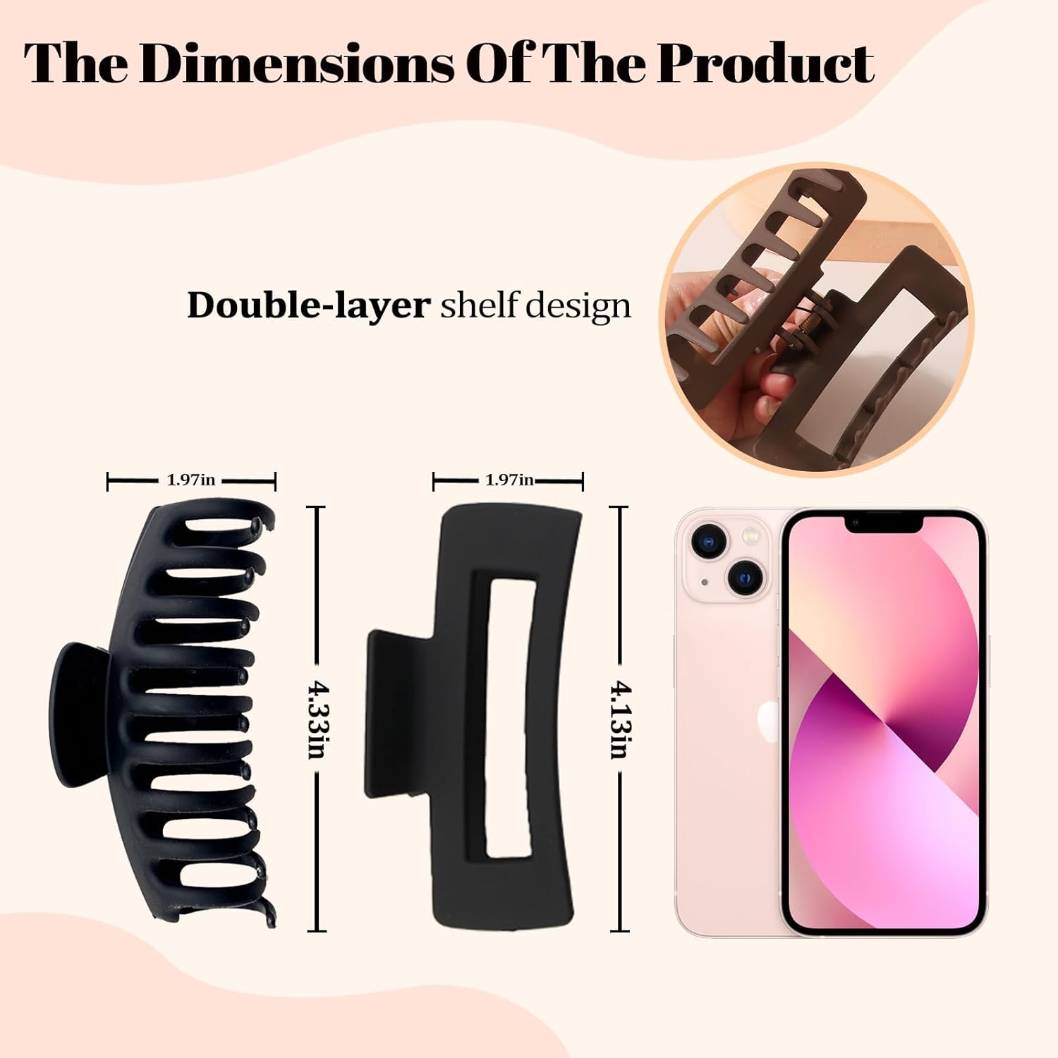 Pinces à cheveux mat et forte tenue : l'accessoire essentiel pour sublimer tous les types de cheveux – Image 3