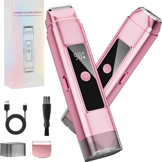 Épilateur Électrique 2 en 1 pour Femmes - Précision et Facilité