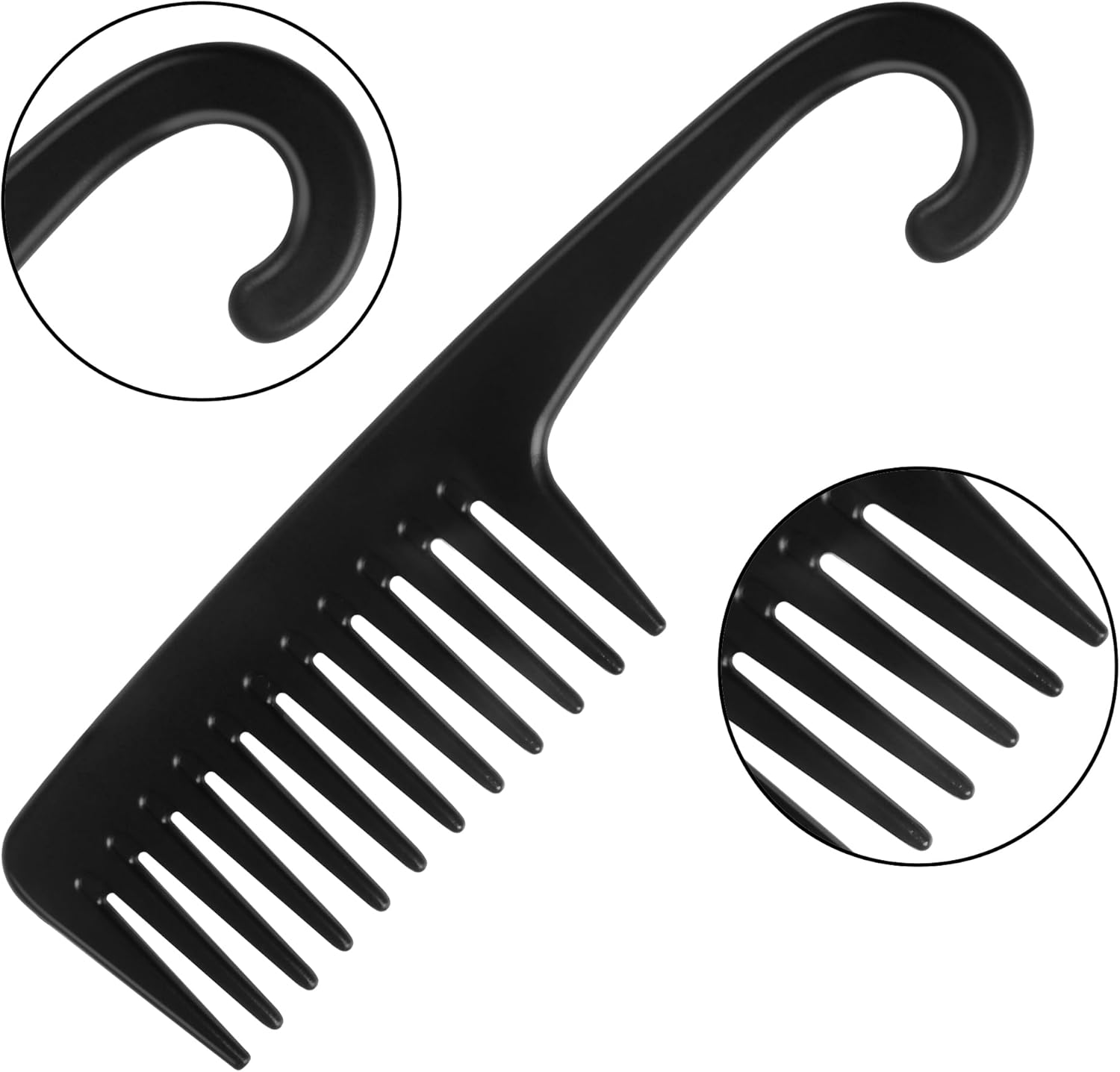 Peignes de douche large denté : le duo idéal pour démêler facilement vos cheveux – Image 7