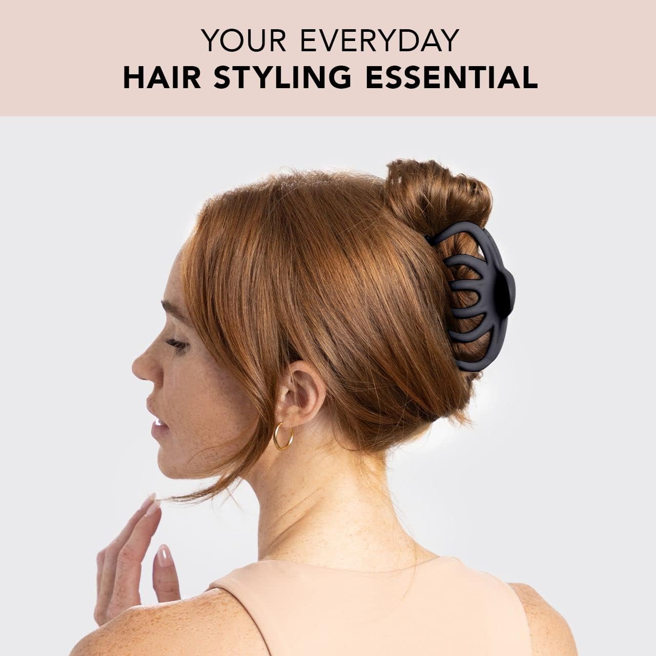 Kitsch : Lot de 2 pinces à cheveux style pieuvre pour femmes aux cheveux épais, élégantes et pratiques – Image 5