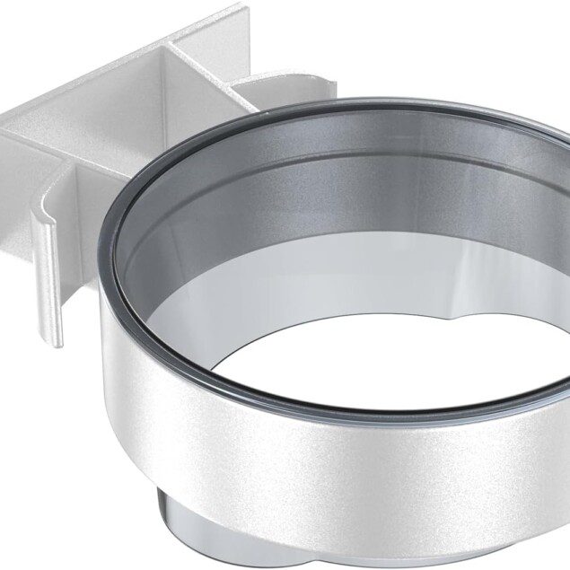 Support de sèche-cheveux mural en aluminium : l'organiseur élégant pour salles de bains et hôtels