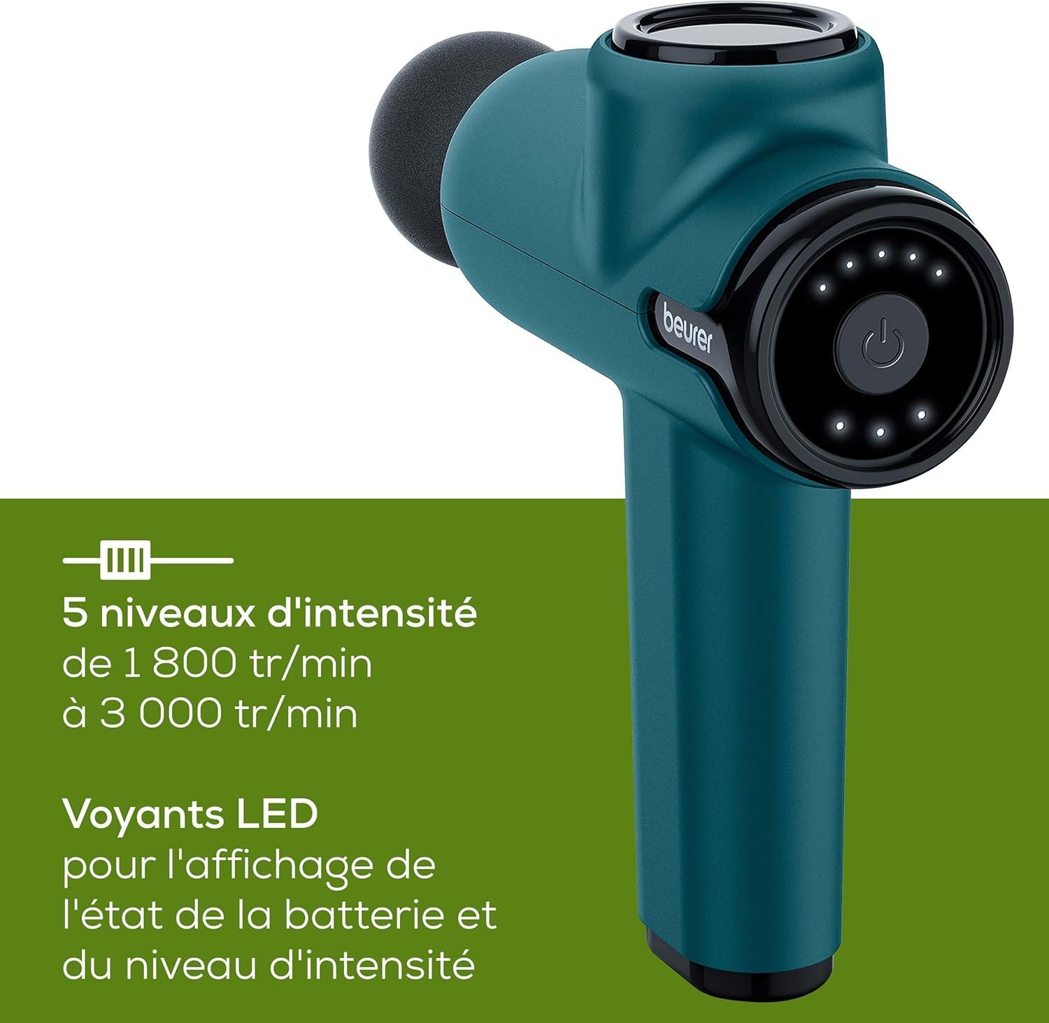 Pistolet de Massage Compact : Soulagement Musculaire Puissant – Image 3