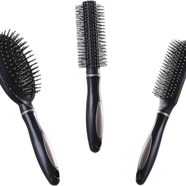Brosse à cheveux démêlante professionnelle : l'outil idéal pour femmes et filles, adaptée aux cheveux humides et secs