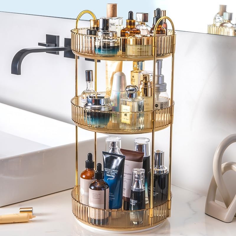 Organisateur de maquillage rotatif 360° : le rangement idéal pour les passionnées de cosmétiques – Image 2