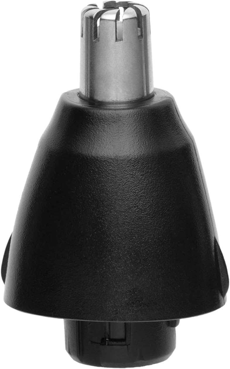 Tondeuse nez multifonction : kit complet visage pour hommes exigeants Découvrez la tondeuse nez Remington T-Series, conçue pour les hommes soucieux de leur apparence. Avec ses lames en titane auto-affûtées et ses trois têtes interchangeables, cette tondeuse est idéale pour entretenir la barbe, le nez, les oreilles et les sourcils. Profitez d’un design premium et de sabots ajustables pour un rasage précis et confortable. Offrez-vous un look impeccable en toutes circonstances ! – Image 7