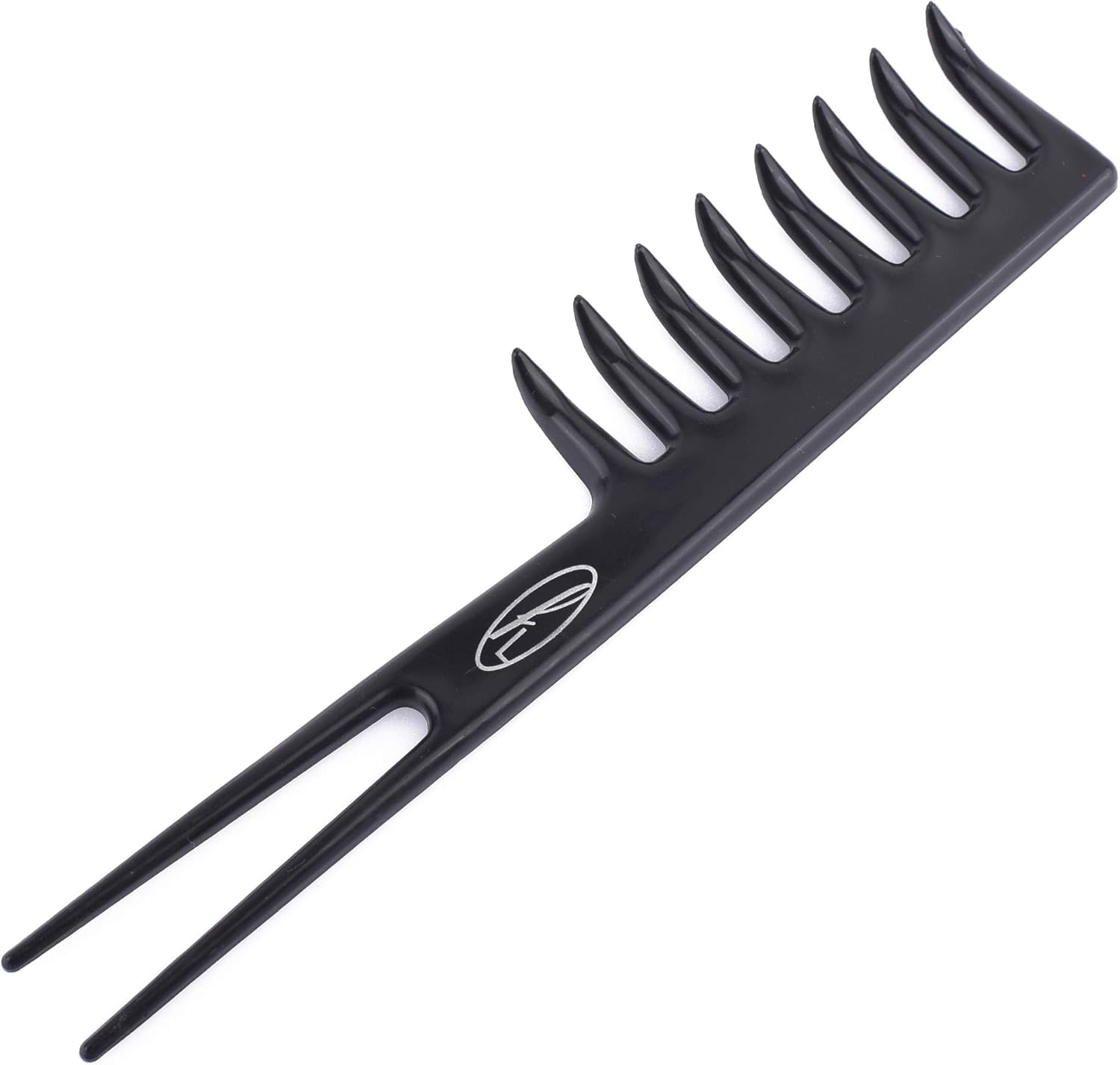 Peigne démêlant à double queue : l'allié parfait pour les cheveux afro, humides ou bouclés